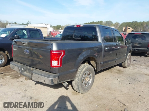 2015 Ford F-150 XL with VIN 1FTEW1CP0FFB55608, listed as a IAAI auction lot 41908101 with 151,482 mi miles. Bid and sale history available at carsss.com. Image 4.