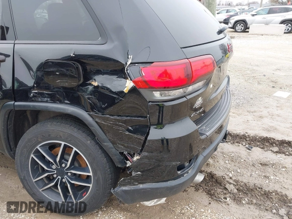 2019 Jeep Grand Cherokee Trailhawk with VIN 1C4RJFLT3KC554292, listed as a IAAI auction lot 41953049 with 31,672 mi miles and . Bid and sale history available at DreamBid. Image 6.