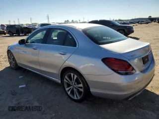 2021 Mercedes-Benz C 300 with VIN W1KWF8DB0MR612936, listed as a Copart auction lot 88154175 with 56,286 mi miles and Salvage Title. Bid and sale history available at carsss.com. Image 2.