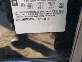 2014 Cadillac XTS with VIN 2G61L5S37E9146704, listed as a Copart auction lot 41498465 with 48,310 mi miles and Salvage Title. Bid and sale history available at carsss.com. Image 13.