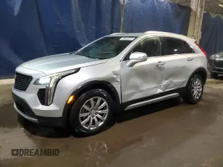 2022 Cadillac XT4 FWD Premium Luxury with VIN 1GYFZCR46NF124215, listed as a Copart auction lot 83786404 with 51,457 mi miles and Clean Title. Bid and sale history available at carsss.com. Image 1.
