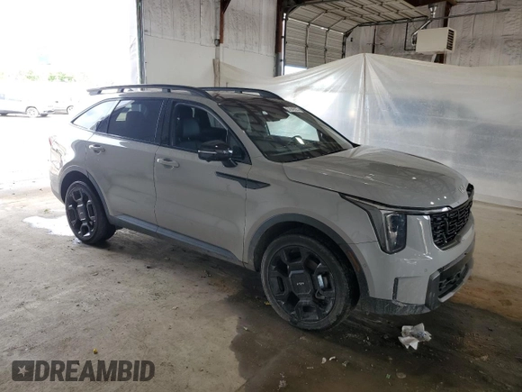 2024 Kia Sorento X-Line SX Prestige with VIN 5XYRKDJF4RG259867, listed as a Copart auction lot 57043525 with 17,685 mi miles and Salvage title. Bid and sale history available at DreamBid. Image 4.