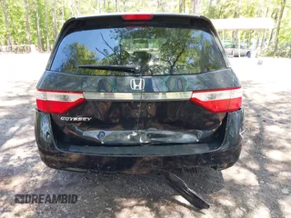 2013 Honda Odyssey EX-L with VIN 5FNRL5H69DB025040, listed as a IAAI auction lot 42078699 with 181,470 mi miles and . Bid and sale history available at carsss.com. Image 16.