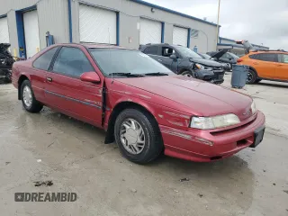 1993 Ford Thunderbird z VIN 1FAPP624XPH165181, wystawiony jako Copart lot #56587485 z przebiegiem 78 273 mil mil oraz Szkoda całkowita • Salvage title. Historia ofert i sprzedaży dostępna na DreamBid. Obrazek 4.