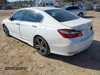 2016 Honda Accord Sport with VIN 1HGCR2F54GA046664, listed as a IAAI auction lot 41411966 with 201,046 mi miles and . Bid and sale history available at DreamBid. Image 3.