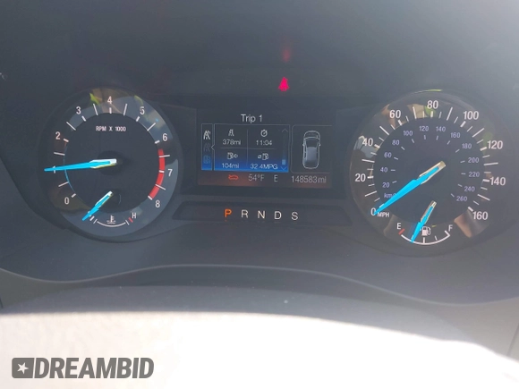 2014 Ford Fusion SE with VIN 3FA6P0HD4ER291323, listed as a IAAI auction lot 41952990 with 148,583 mi miles. Bid and sale history available at carsss.com. Image 7.