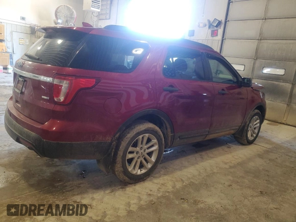 2017 Ford Explorer with VIN 1FM5K8BH2HGC21552, listed as a Copart auction lot 86589644 with 97,831 mi miles and Salvage Title. Bid and sale history available at carsss.com. Image 3.