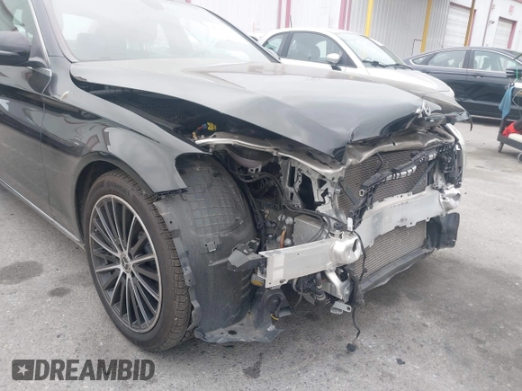 2021 Mercedes-Benz C 300 with VIN W1KWF8DB5MR650484, listed as a IAAI auction lot 42190143 with 32,460 mi miles and . Bid and sale history available at DreamBid. Image 6.