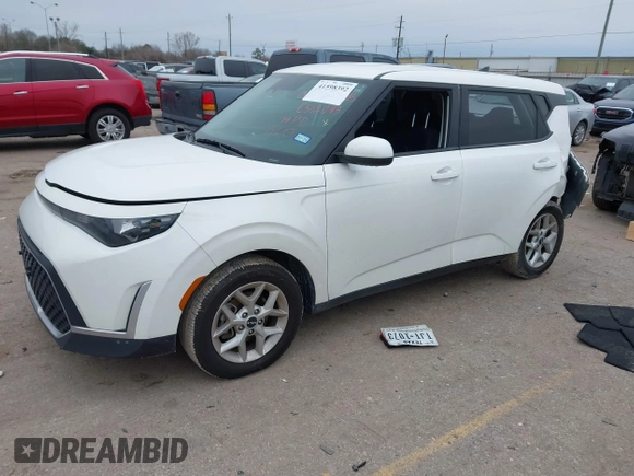 2023 Kia Soul S with VIN KNDJ23AUXP7215033, listed as a IAAI auction lot 41598392 with 49,416 mi miles. Bid and sale history available at carsss.com. Image 16.