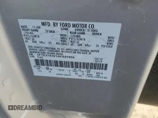 2010 Ford F-150 XL with VIN 1FTEX1EW1AFA91959, listed as a Copart auction lot 48774095 with 308,100 mi miles and Salvage Title. Bid and sale history available at carsss.com. Image 12.