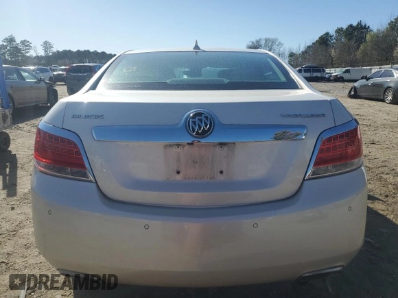 2013 Buick LaCrosse Premium 1 with VIN 1G4GF5E33DF143794, listed as a Copart auction lot 50185255 with 151,314 mi miles and Salvage title. Bid and sale history available at DreamBid. Image 6.