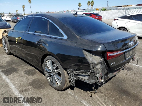 2019 Audi A6 Premium with VIN WAUK2AF2XKN101146, listed as a Copart auction lot 69984824 with 146,697 mi miles and Salvage Title. Bid and sale history available at carsss.com. Image 2.