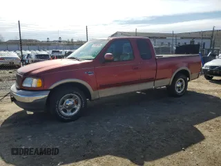 2002 Ford F-150 XL with VIN 1FTRX17L02NB60040, listed as a Copart auction lot 48468595 with 119,096 mi miles and Clean title. Bid and sale history available at DreamBid. Image 1.