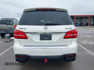 2018 Mercedes-Benz GLS 63 AMG with VIN 4JGDF7FE1JB099084, listed as a IAAI auction lot 42220385 with 97,904 mi miles and . Bid and sale history available at DreamBid. Image 16.