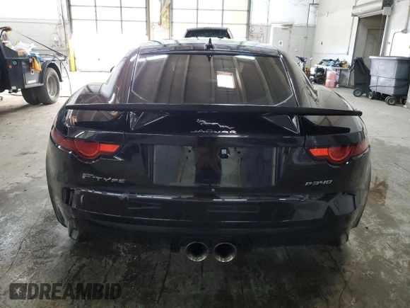 2019 Jaguar F-Type with VIN SAJDD1EV0KCK61549, listed as a Copart auction lot 84663574 with 52,596 mi miles and Non Repairable. Bid and sale history available at DreamBid. Image 6.