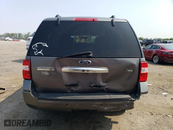 2012 Ford Expedition XLT with VIN 1FMJU1J55CEF49236, listed as a Copart auction lot 60373845 with 140,906 mi miles and Salvage title. Bid and sale history available at DreamBid. Image 6.