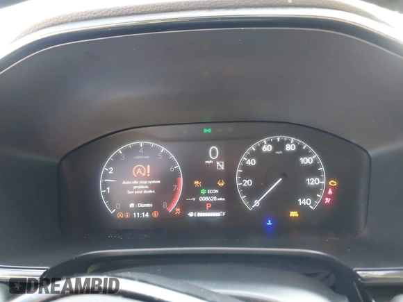 2024 Honda CR-V EX-L with VIN 2HKRS3H74RH322239, listed as a IAAI auction lot 41700284 with 8,628 mi miles and . Bid and sale history available at DreamBid. Image 7.