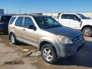 2006 Honda CR-V LX with VIN SHSRD68576U409145, listed as a IAAI auction lot 41267327 with 168,081 mi miles and . Bid and sale history available at carsss.com. Image 1.