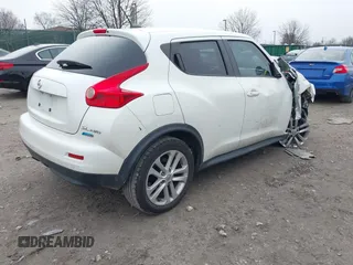 2013 Nissan Juke SV with VIN JN8AF5MV3DT222885, listed as a IAAI auction lot 41532690 with 1 mi miles. Bid and sale history available at carsss.com. Image 4.