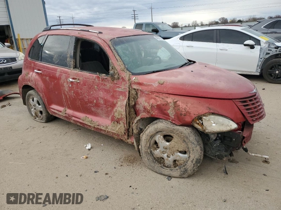 2001 Chrysler PT Cruiser with VIN 3C4FY4BB91T290624, listed as a Copart auction lot 48567035 with 0 mi miles and Salvage Title. Bid and sale history available at carsss.com. Image 4.