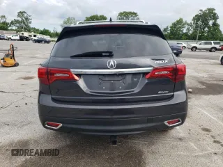 2014 Acura MDX Advance with VIN 5FRYD4H85EB019451, listed as a Copart auction lot 55841705 with Not provided miles and Non repairable. Bid and sale history available at DreamBid. Image 6.