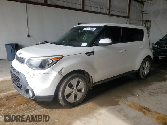 2015 Kia Soul with VIN KNDJN2A28F7231665, listed as a Copart auction lot 48177595 with 129,744 mi miles and Clean Title. Bid and sale history available at carsss.com. Image 1.