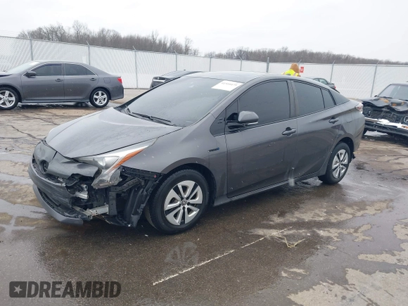 2018 Toyota Prius Two with VIN JTDKARFU1J3545368, listed as a IAAI auction lot 41510475 with 152,233 mi miles. Bid and sale history available at carsss.com. Image 17.