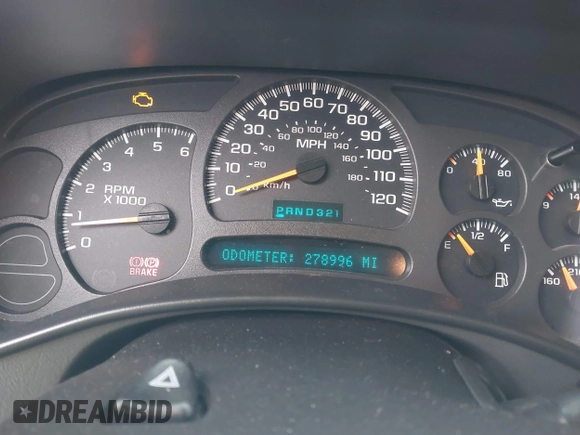 2004 Chevrolet Avalanche Z66 with VIN 3GNEC12T04G173178, listed as a IAAI auction lot 41304949 with 278,996 mi miles and . Bid and sale history available at DreamBid. Image 7.