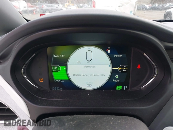 2020 Chevrolet Bolt EV LT z VIN 1G1FY6S02L4126725, wystawiony jako IAAI lot #41247846 z przebiegiem 13 882 mil mil oraz . Historia ofert i sprzedaży dostępna na DreamBid. Obrazek 7.