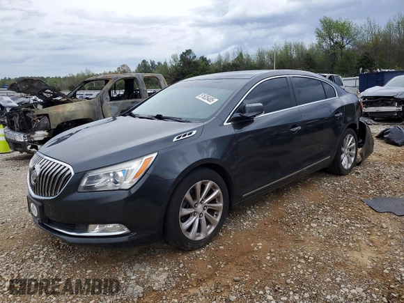 2014 Buick LaCrosse Leather with VIN 1G4GB5G33EF159231, listed as a Copart auction lot 51635405 with 181,379 mi miles and Salvage title. Bid and sale history available at DreamBid. Image 1.