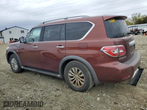 2017 Nissan Armada SV with VIN JN8AY2NC8H9509356, listed as a Copart auction lot 53759575 with 246,982 mi miles and Clean Title. Bid and sale history available at carsss.com. Image 2.