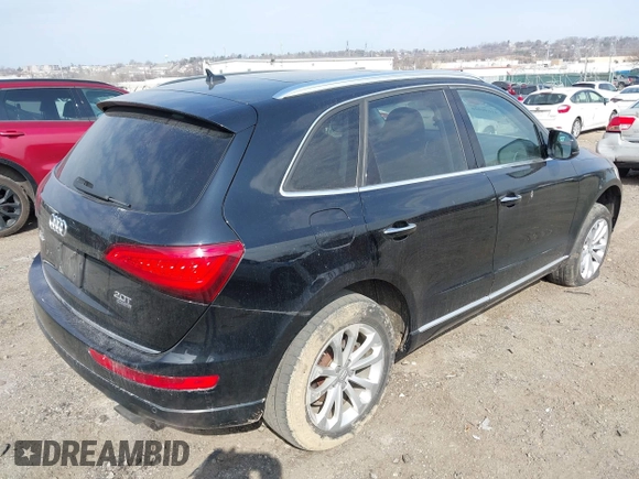 2016 Audi Q5 Premium Plus with VIN WA1L2AFP5GA036606, listed as a IAAI auction lot 41696026 with 102,893 mi miles. Bid and sale history available at carsss.com. Image 4.