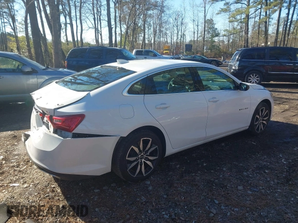 2023 Chevrolet Malibu RS with VIN 1G1ZG5ST6PF161427, listed as a IAAI auction lot 41332534 with 16,752 mi miles and . Bid and sale history available at DreamBid. Image 4.