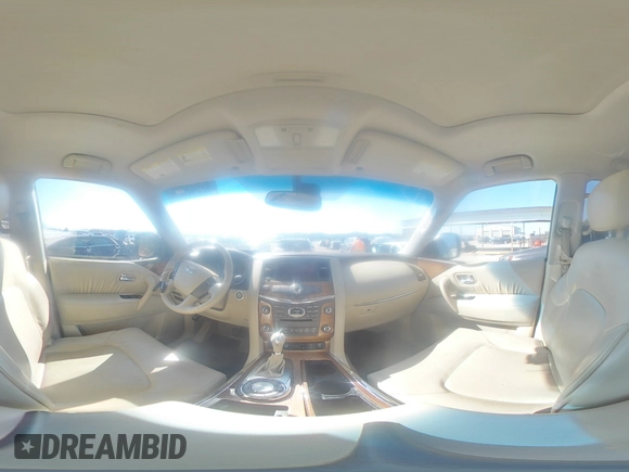 2012 Infiniti QX56 7-passenger with VIN JN8AZ2NF5C9518211, listed as a Copart auction lot 47942855 with 146,207 mi miles and Salvage Title. Bid and sale history available at carsss.com. Image 14.