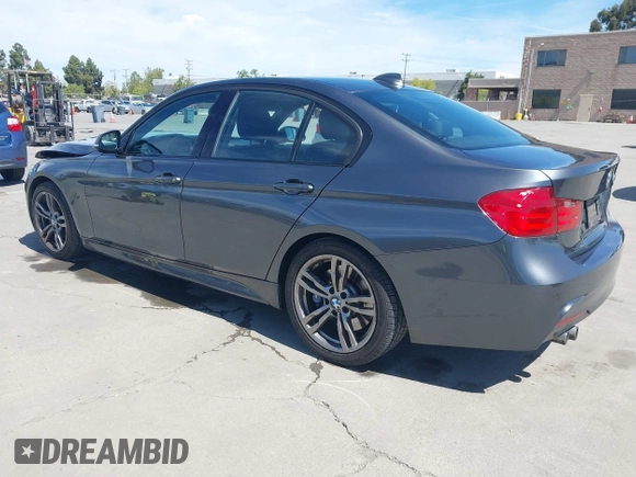 2015 BMW 3 Series 328i with VIN WBA3C1C5XFP116871, listed as a IAAI auction lot 41977362 with 205,772 mi miles and . Bid and sale history available at carsss.com. Image 3.