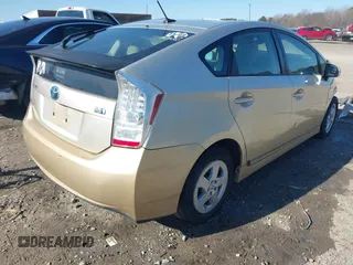 2011 Toyota Prius I with VIN JTDKN3DU1B0257714, listed as a IAAI auction lot 41520228 with 212,646 mi miles. Bid and sale history available at carsss.com. Image 4.