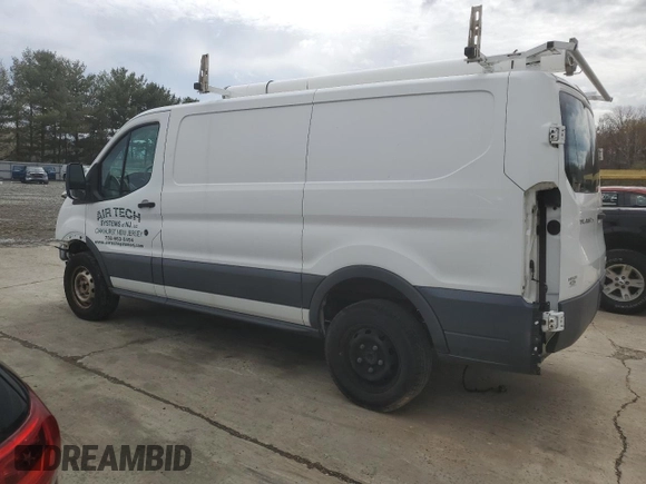 2016 Ford Transit Cargo with VIN 1FTYR1ZM9GKB23475, listed as a Copart auction lot 52071595 with 139,937 mi miles and Salvage Title. Bid and sale history available at carsss.com. Image 2.