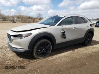 2024 Mazda CX-30 2.5 S Select Sport with VIN 3MVDMBBM3RM705188, listed as a Copart auction lot 50735065 with 0 mi miles and Salvage Title. Bid and sale history available at carsss.com. Image 1.
