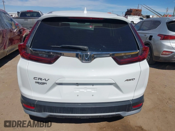 2020 Honda CR-V EX with VIN 2HKRW2H51LH692844, listed as a IAAI auction lot 41572877 with 24,950 mi miles. Bid and sale history available at carsss.com. Image 17.