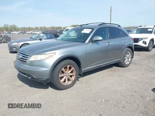 2008 Infiniti FX with VIN JNRAS08W08X207773, listed as a IAAI auction lot 42073600 with 130,912 mi miles and . Bid and sale history available at DreamBid. Image 2.