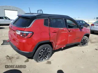 2019 Jeep Compass Trailhawk с VIN 3C4NJDDB3KT704480, выставлен на аукционе Copart как лот 48358155 с пробегом Не указан миль и Списание • Salvage title. История ставок и продаж доступна на DreamBid. Изображение 3.