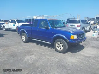 2005 Ford Ranger XL with VIN 1FTYR14UX5PA24168, listed as a IAAI auction lot 41473024 with 183,910 mi miles. Bid and sale history available at carsss.com. Image 1.
