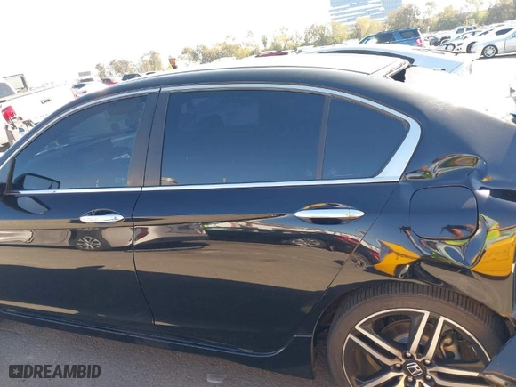 2016 Honda Accord Sedan Sport with VIN 1HGCR2F50GA195220, listed as a IAAI auction lot 41637697 with 148,811 mi miles. Bid and sale history available at carsss.com. Image 14.