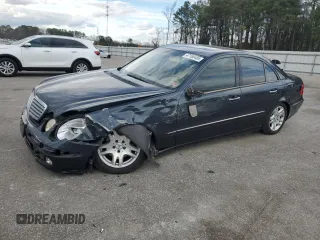 2003 Mercedes-Benz E-Class 3.2L with VIN WDBUF65JX3A127985, listed as a Copart auction lot 47180485 with 122,162 mi miles and Salvage Title. Bid and sale history available at carsss.com. Image 1.