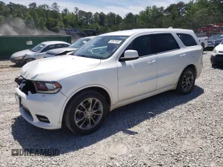 2020 Dodge Durango GT with VIN 1C4RDHDG9LC166151, listed as a Copart auction lot 55627605 with 126,651 mi miles and Salvage title. Bid and sale history available at DreamBid. Image 1.
