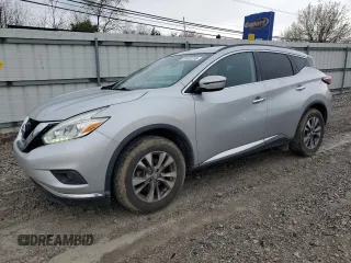 2017 Nissan Murano S z VIN 5N1AZ2MG4HN198539, wystawiony jako Copart lot #51653295 z przebiegiem 82 150 mil mil oraz Nie do naprawy • Non repairable. Historia ofert i sprzedaży dostępna na DreamBid. Obrazek 1.