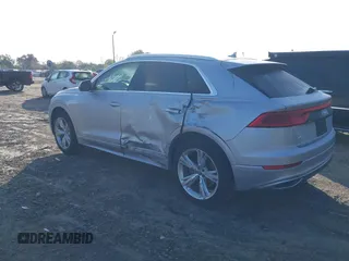2020 Audi Q8 Prestige with VIN WA1CVAF12LD009942, listed as a IAAI auction lot 41924297 with 82,980 mi miles and . Bid and sale history available at DreamBid. Image 3.