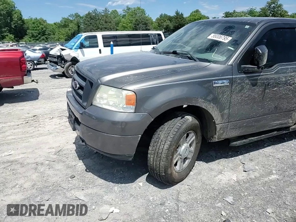 2005 Ford F-150 STX с VIN 1FTRX14W15FB67981, выставлен на аукционе Copart как лот 58006795 с пробегом 122 627 миль миль и Чистый • Clean title. История ставок и продаж доступна на DreamBid. Изображение 13.