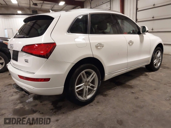 2017 Audi Q5 Premium Plus with VIN WA1L2AFP2HA093928, listed as a IAAI auction lot 42407237 with 117,137 mi miles and . Bid and sale history available at DreamBid. Image 4.