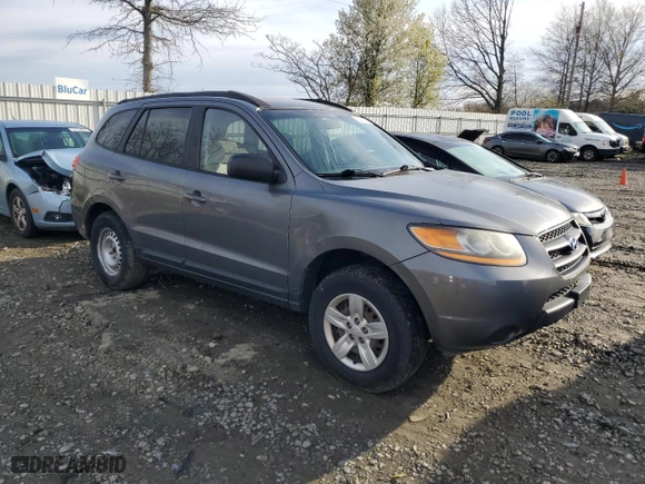 2009 Hyundai Santa Fe GLS with VIN 5NMSG13D89H235543, listed as a Copart auction lot 52861755 with 177,946 mi miles and Clean Title. Bid and sale history available at carsss.com. Image 4.